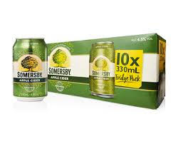 somersby 10 pack apple-pear cider